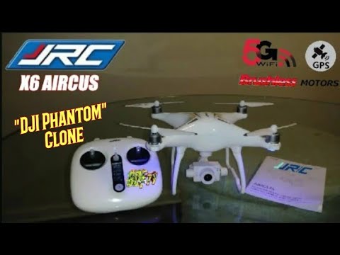 JJRC X6 AIRCUS 5g Wi-Fi 1080p fpv / GPS brushless Drone with gimble