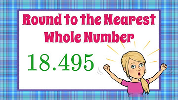 HOW to Round a Decimal to the Nearest Whole Number | 5.NBT.A.4 💛💙