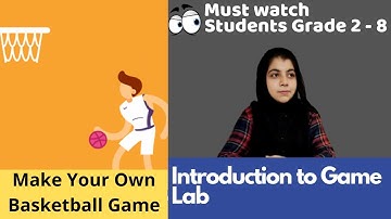 Game Lab in Code.org | Lesson #6 | Make your own Basketball Game | Coding Blocks Junior