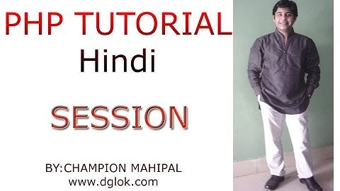 Learn PHP Tutorial in Hindi 35 Using Session setting Session variable and retrieve value of Session