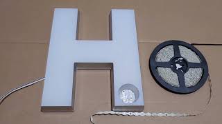 12V Zigzag S Shape Twistable Bendable LED Strip for LED Sign Signage Letter #ledsigns #signage