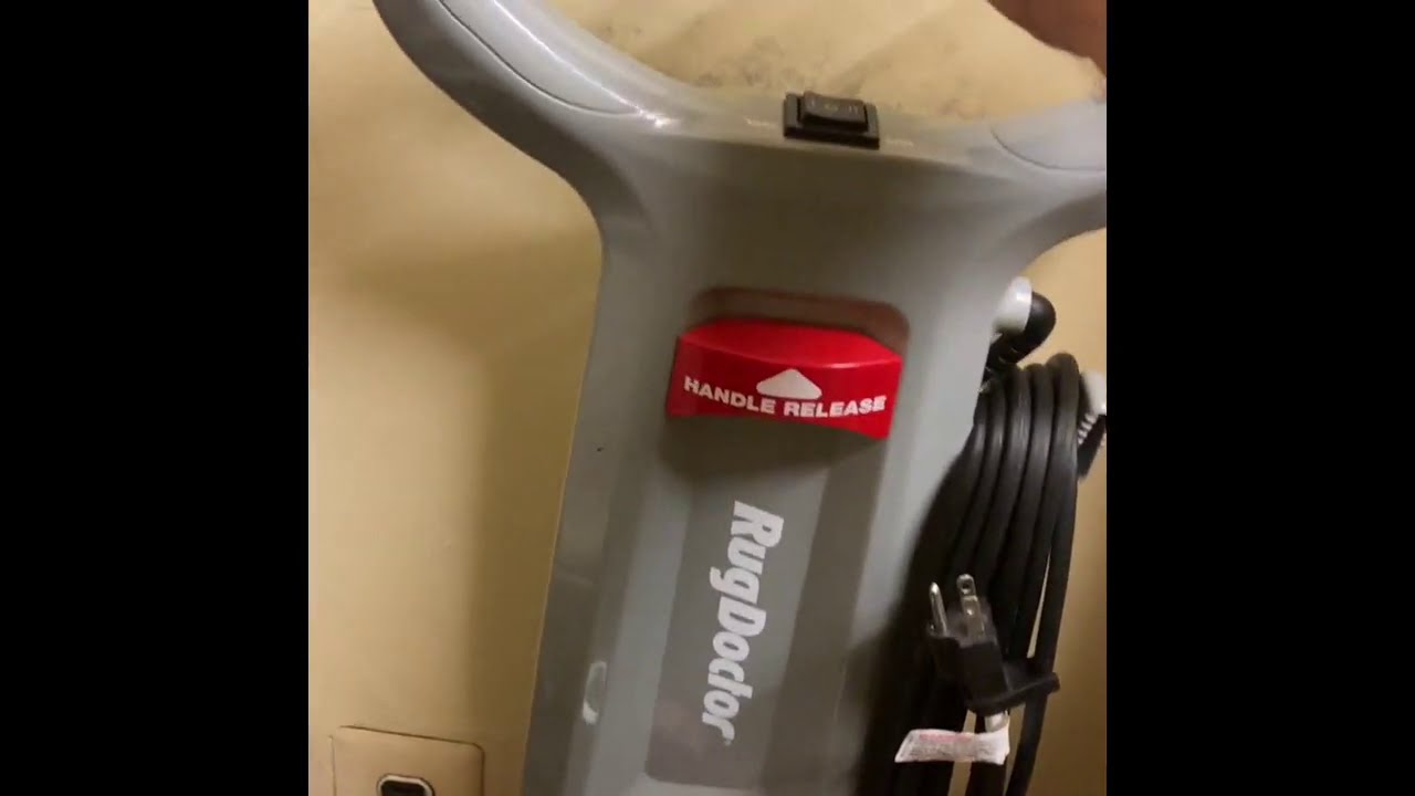 How To Replace The Belt In A Rug Doctor Carpet Machine DCC 1 Part 1 