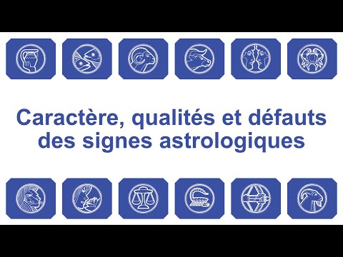 Vidéo: Signes Du Zodiaque : Des Traits De Personnalité Complexes