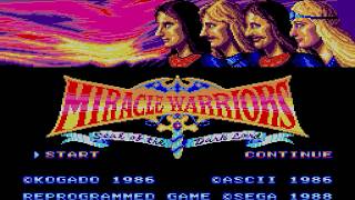 Sega Master System - Miracle Warriors (1988) meh