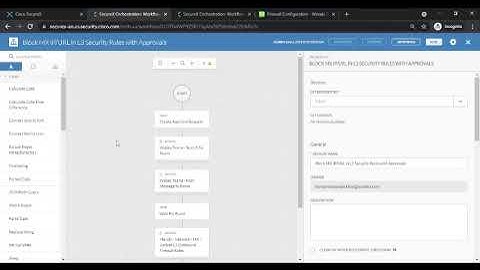 SecureX Orchestration Use Cases – Episode 1 Part2 - Orchestrating Policies with Webex Approvals