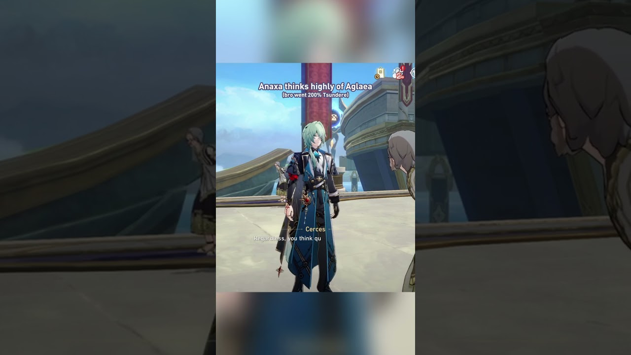 Анакса высоко ценит Аглаю 