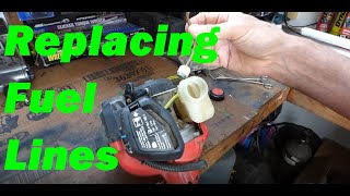 How To Replace Fuel Line on 2Stroke/2Cycle Engines  (Weed Eater, Chainsaw, Hedge Trimmer, Blower)