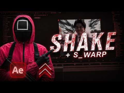 Twitch Shake + Warp Edit Tutorial in After Effects | After Effects Tutorial