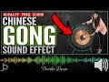 Gong sound effect  royalty free sound effects