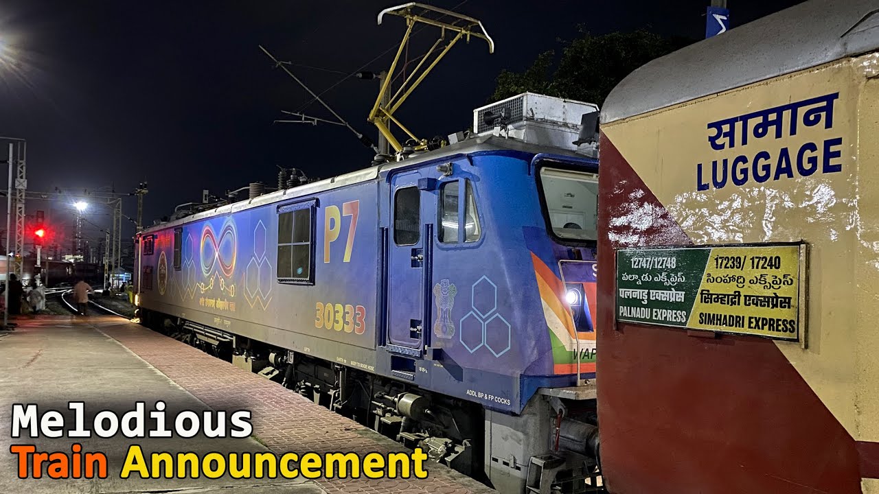 Melodious Train Announcement 6 | Gowthami Sf +Palnadu Sf +Circar & MEMU Trains  FATV EPISODE #145 IR