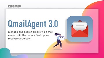 QmailAgent 3.0: Manage and search emails via a mail center with Secondary Backup and recovery protec
