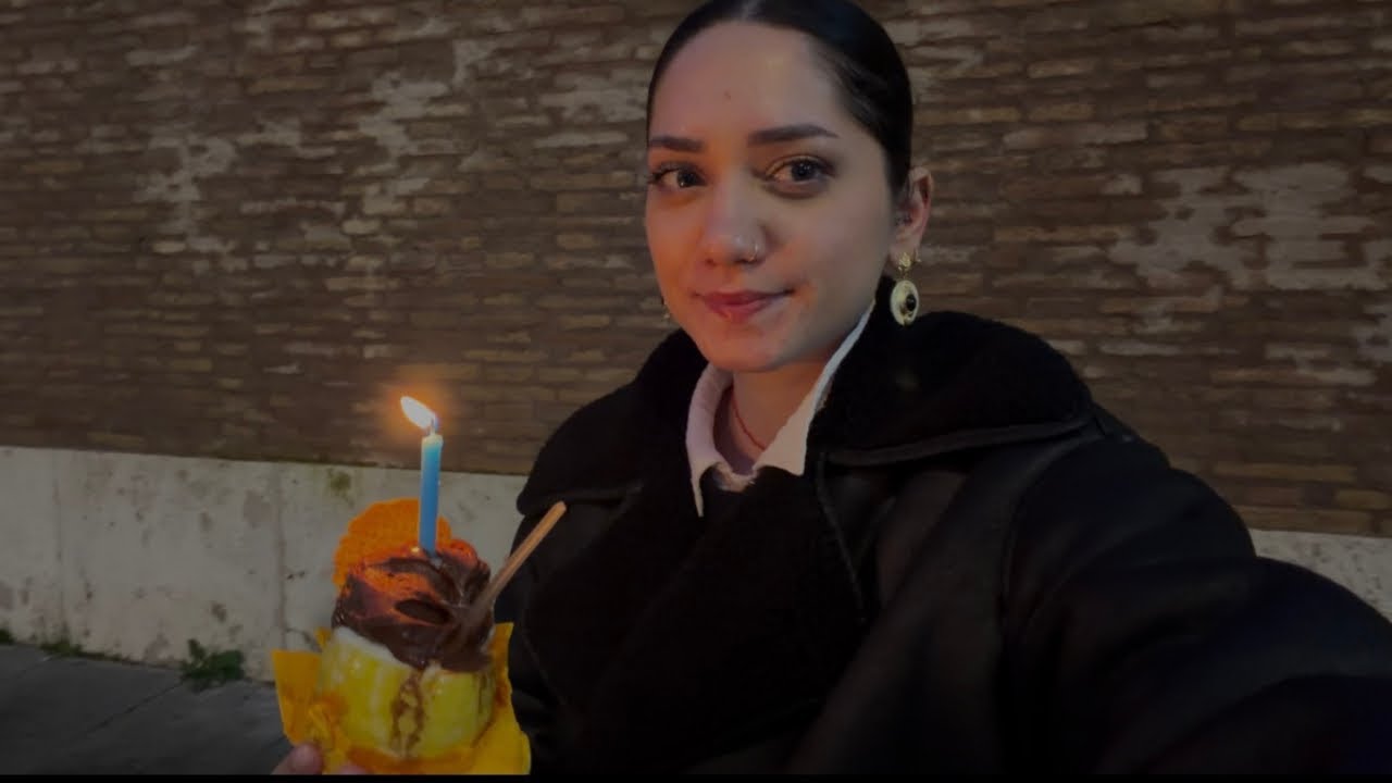 tek başıma doğum günüm ve roma