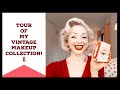 My Vintage Makeup Collection Tour! 💄✨ | Vintage Makeup