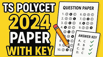 TS POLYCET 2024 Question Paper with Answers