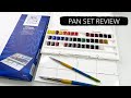 Watercolour Pan Set Unboxing - Tube vs Pan Set Comparison