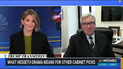 Sen. Whitehouse and Katy Tur Discuss Trump's Nominations and a Continued Supreme Court Ethics Push