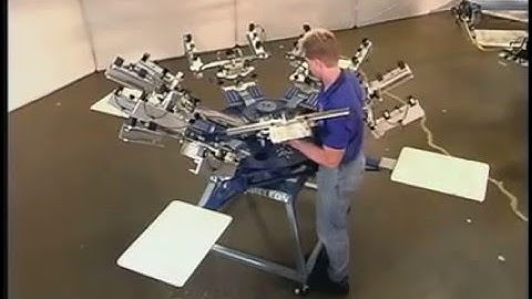 Chameleon  - M&R Screen Printing Equipment - Manual Textile Press