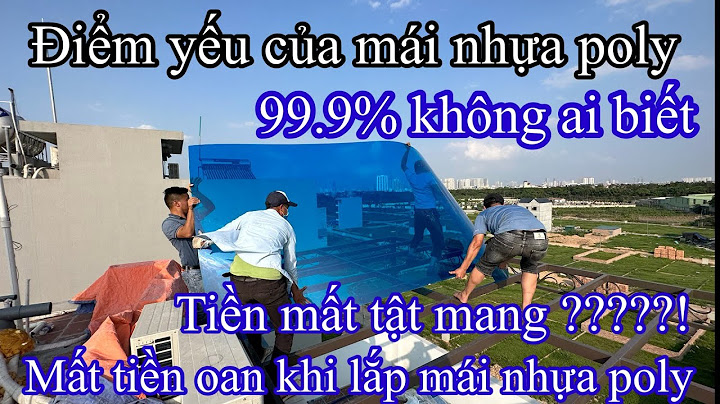 So sánh mái tôn và nhựa thông minh