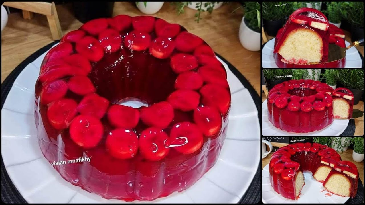 كيكة الجيلي بأسهل وأنجح طريقة👌اقتصادية ورائعة للمناسبات ولكل الأوقات😍والطعم خيااال😋وبنصحكم تجربوها❤️
