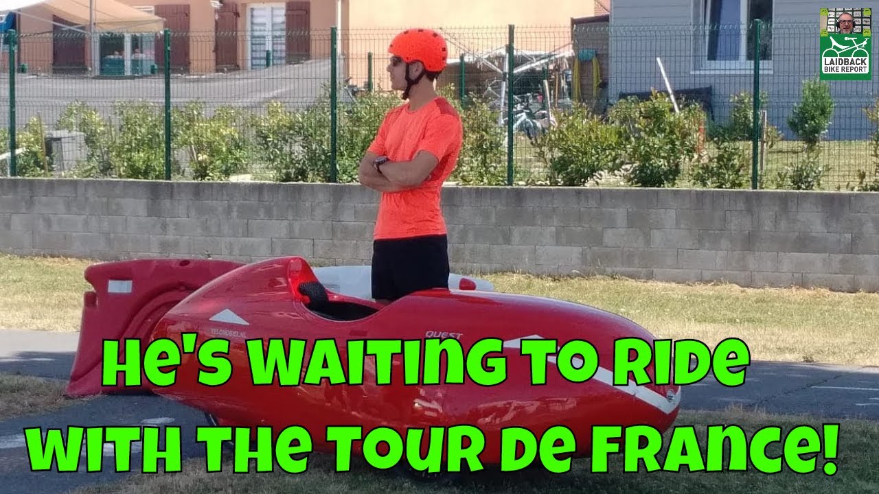 Velomobile Rides with the Tour de France-Laidback Bike Report