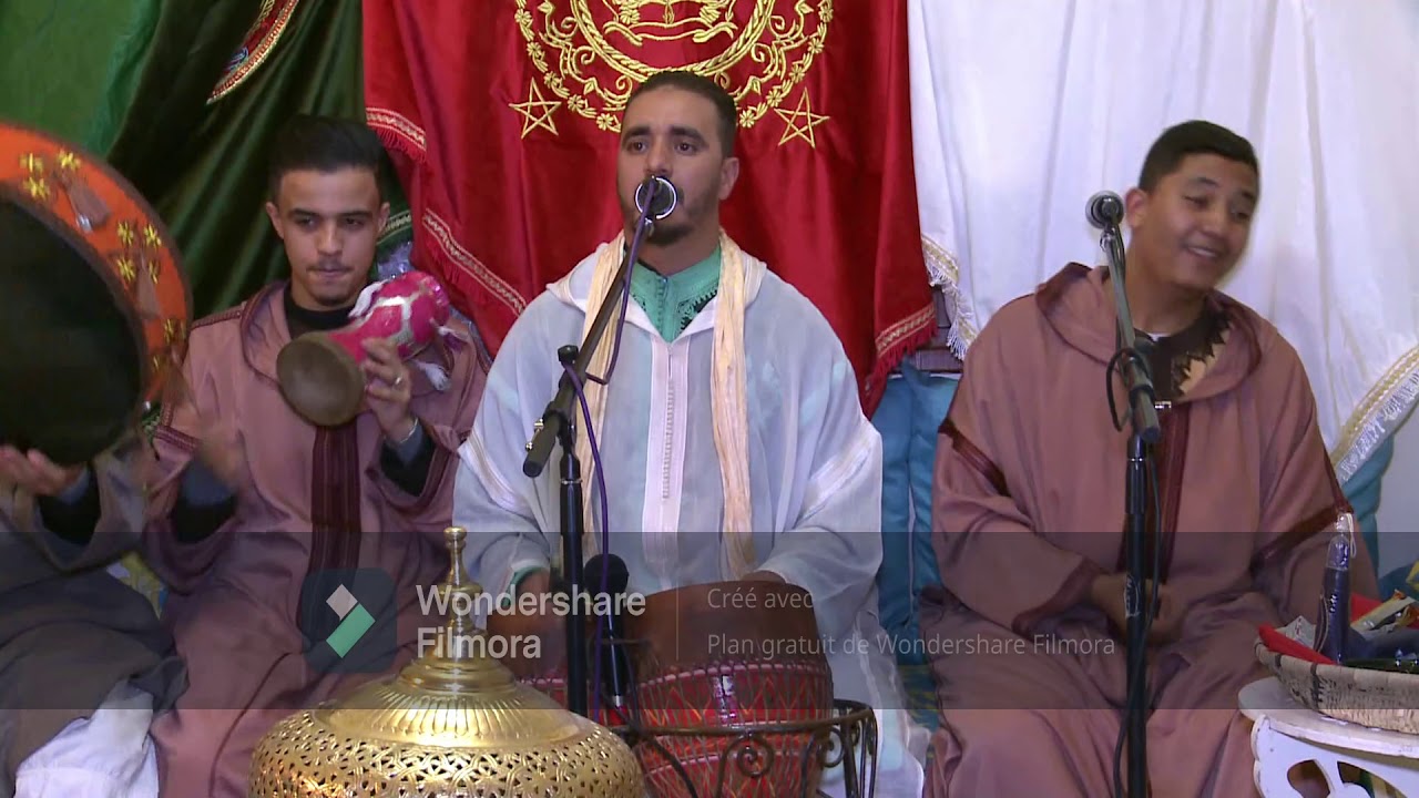 قصيدة درقوية مقتطف من  ليل ربانية الطائفة العيساوية اهل فاس براسة الإخوة عبد الصمد نورالدين