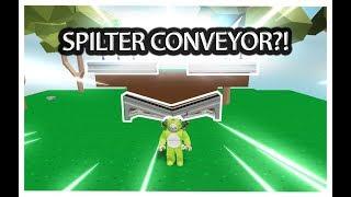 How To Make An Splitter Conveyor [Roblox Skyblock BETA]