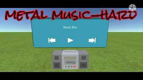 [simple sandbox 2] metal music-hard - music box