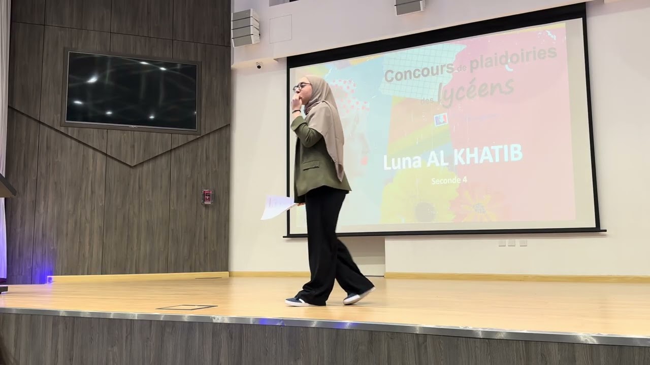 Luna AL KHATIB remporte le 2ème prix du Concours de Plaidoiries des Lycéens 2026