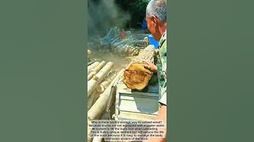 Unique way of unloading : truck : woods #woodworking #truckdriver