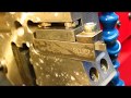 Homemade thin carbide parting tool for Emco CNC lathe Homemade thin carbide parting tool for Emco CNC lathe