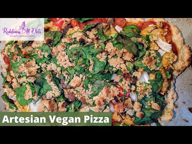 Artesian Vegan Pizza Cooking Demo