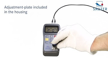 SAUTER TN | Ultrasound measuring instrument for testing the authenticity of gold