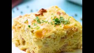 Sausage Hash Brown Breakfast Casserole Recipe