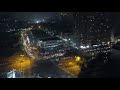 空拍韓國瑜夜宿果菜市場周邊景況
