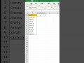 How to transpose data horizontally in Excel. #exceltips #productivityhacks #exceltech #shorts