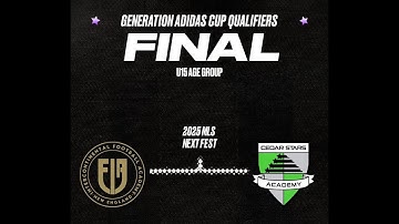 12.15.25 - 4:30pm MT - Field 1 - U15 GA Cup Qualifier: Int