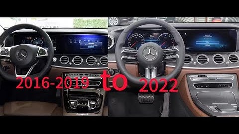 Mercedes-Benz E-Class W213 GT-Class X290 CLS-W238 2016  to  2022 Digital Cluster Touch Screen