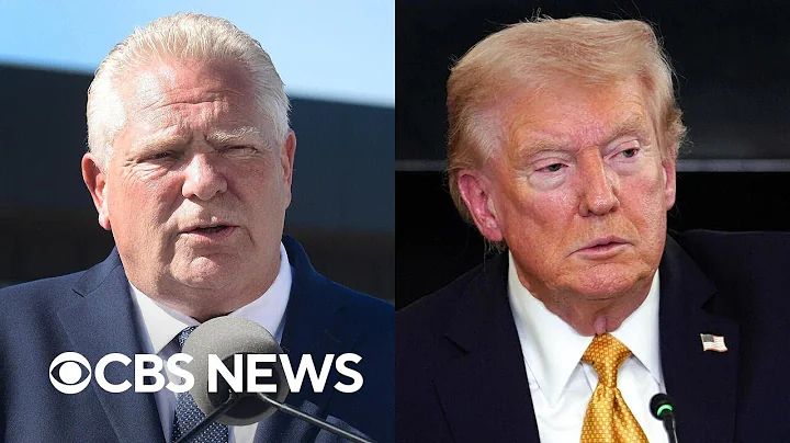 Ontario premier pauses ad that made Trump end Canada trade talks