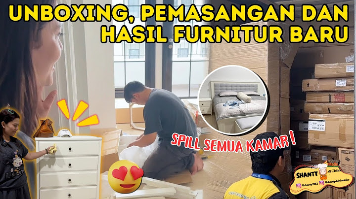 UNBOXING FURNITUR UNTUK ISI RUMAH DAN PROSES PEMASANGANNYA, BERSYUKUR SEKALI DENGAN HASILNYA! 🥹💗