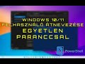👉 Windows 10/11 felhasználó átnevezése egyetlen paranccsal | CMD &amp; PowerShell tippek