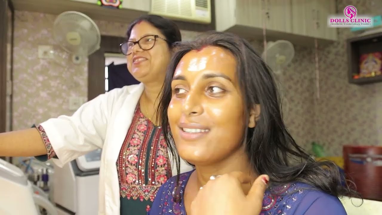 Permanent Facial Hair Removal Treatment//dolls clinic//Viral Soni Kumari #unwantedhairremoval