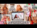 RUSH WEEK 2021 *sorority member pov* + work week!!