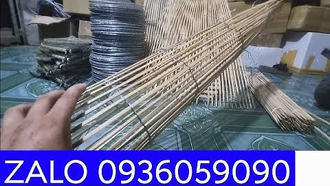 Hướng dẫn ráp xà di bẫy cá rô. Bán xà di bẫy cá rô.