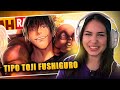 Tipo Toji Fushiguro 💀 (Jujutsu Kaisen) MHRAP (mahnimes REACT)