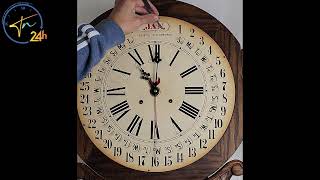 Vintage Reproduction Maranville Calendar Wall Clock 355/2000 screenshot 5
