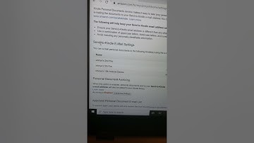 How to find your Amazon Kindle Email
