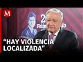 AMLO asegura que en México hay estabilidad, por más que hablen de violencia