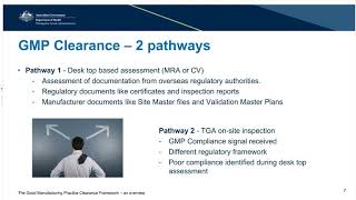 Webinar: Good Manufacturing Practice (GMP)