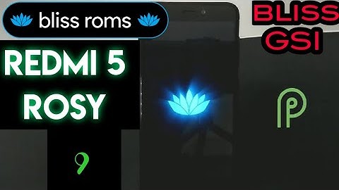 Install Bliss Custom Rom in Redmi 5 | Redmi 5 Rosy Bliss GSI Rom | Android 9 | VOLTE | DUAL SIM |