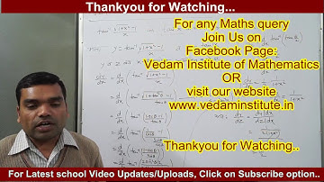 Differentiation - Differentiation of function wrt Another function in Hindi(Lecture 18)